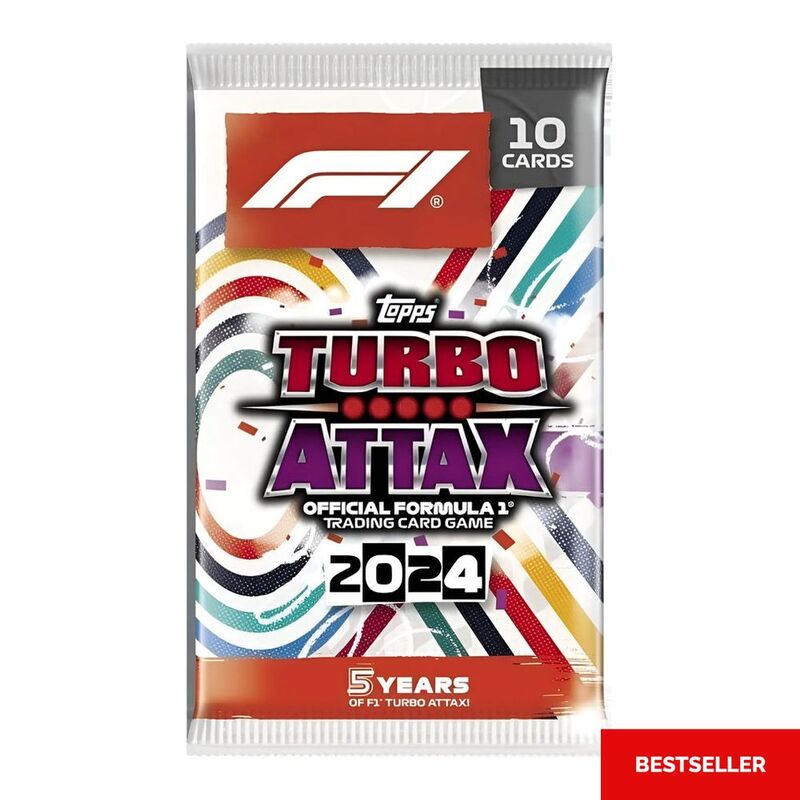 Topps F1 TCG Turbo Attax Single Pack (Includes 10 Cards) Topps F1 TCG Turbo Attax Single Pack (Includes 10 Cards)
