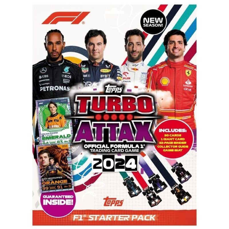 Topps F1 TCG Turbo Attax 2024 Starter Pack