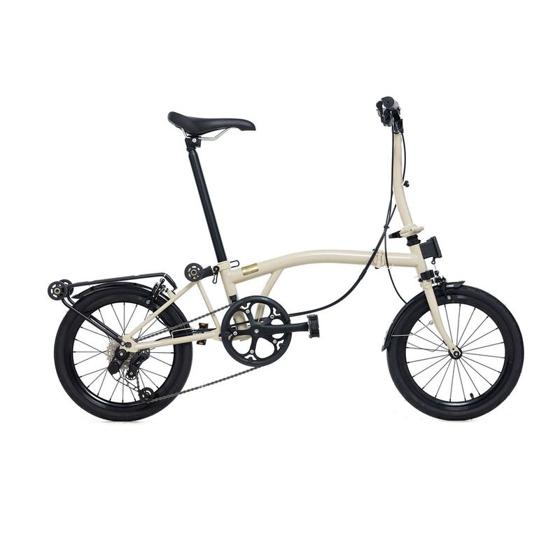 Bike's SE Cream / Milk Tea Folding Bike