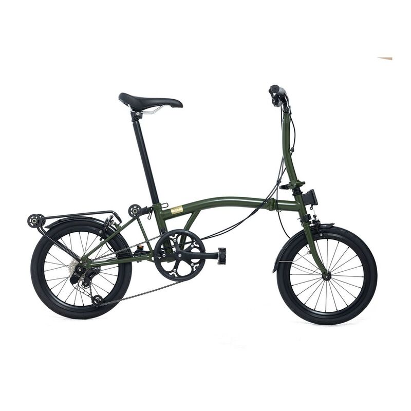 Bike's SE Olive Green Folding Bike