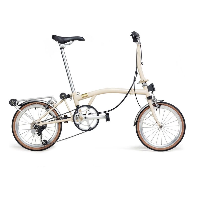 Bike's Urban Cream / Milk Tea Folding Bike