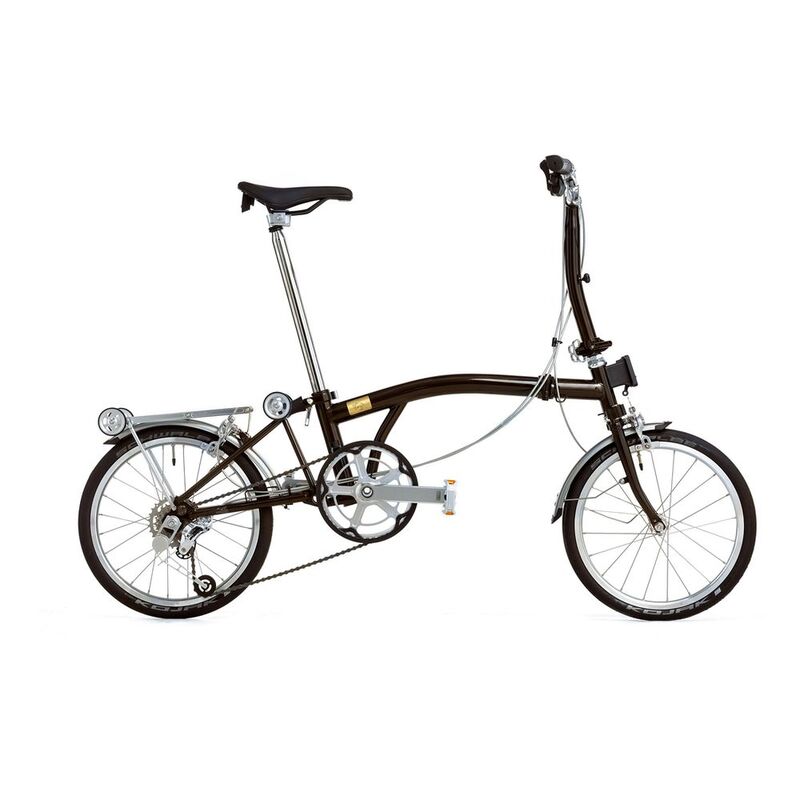 Bike's Urban Golden Black Folding Bike