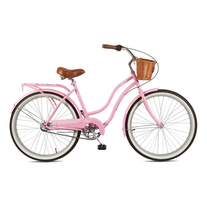 Spinn Charm 1 Step Thru Soft Pink Women's Bike