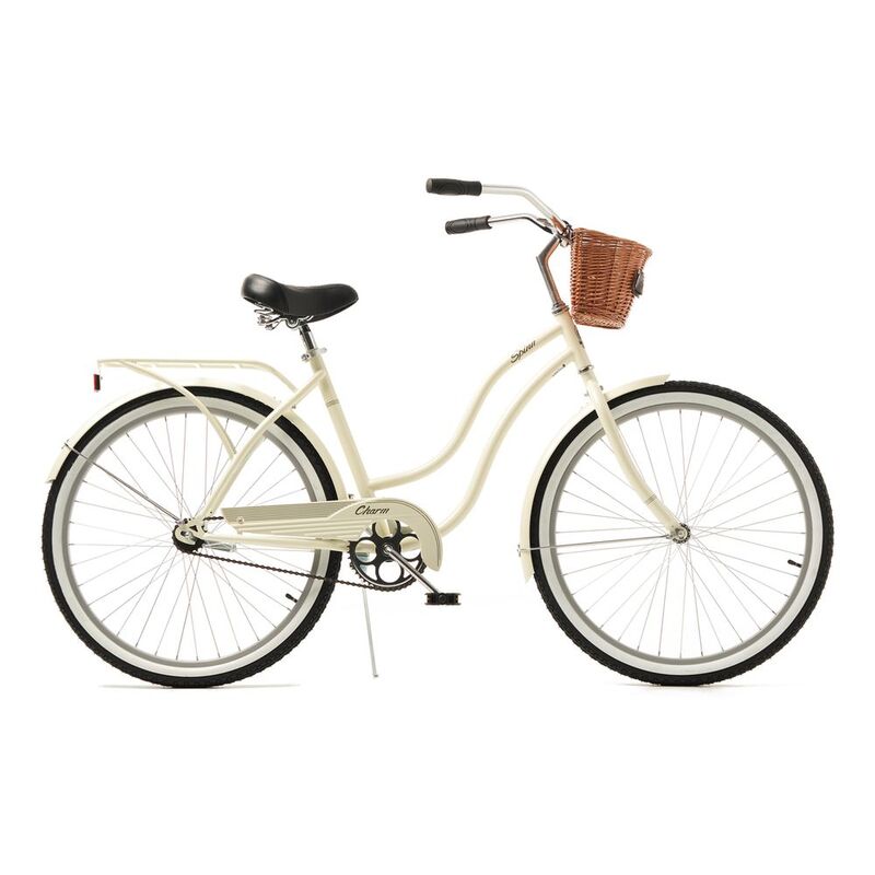 Spinn Charm 1 Step Thru Pearl White Women's Bike