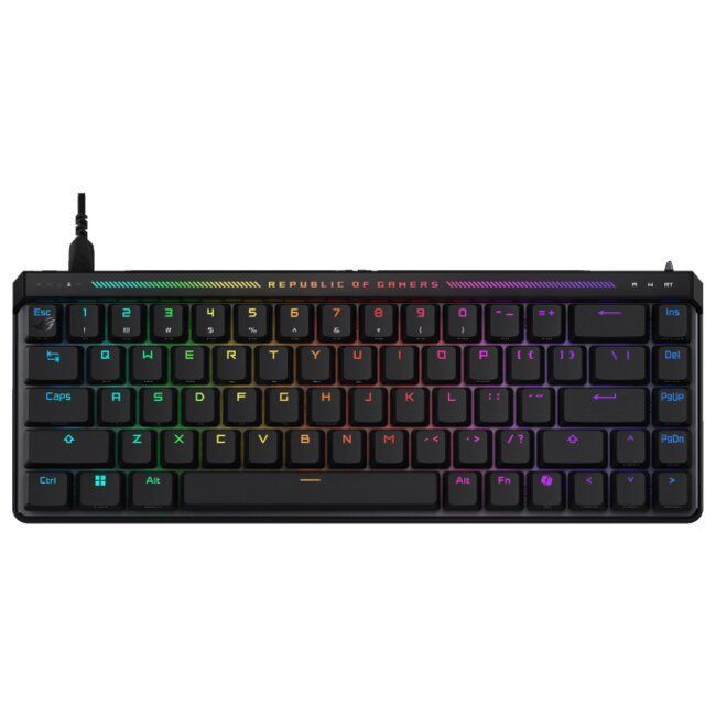 ASUS M605 ROG Falchion Ace HFX Gaming Keyboard - Black (Arabic Layout)