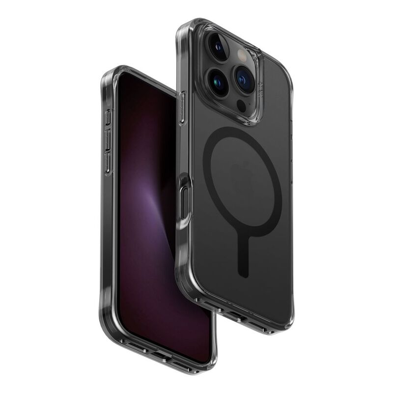 UNIQ Hybrid iPhone 16 Pro (2024) Case 6.3 Magclick Charging Lifepro Xtreme (Af) - Smoke (Frost Smoke) UNIQ Hybrid iPhone 16 Pro (2024) Case 6.3 Magclick Charging Lifepro Xtreme (Af) - Smoke (Frost Smoke)