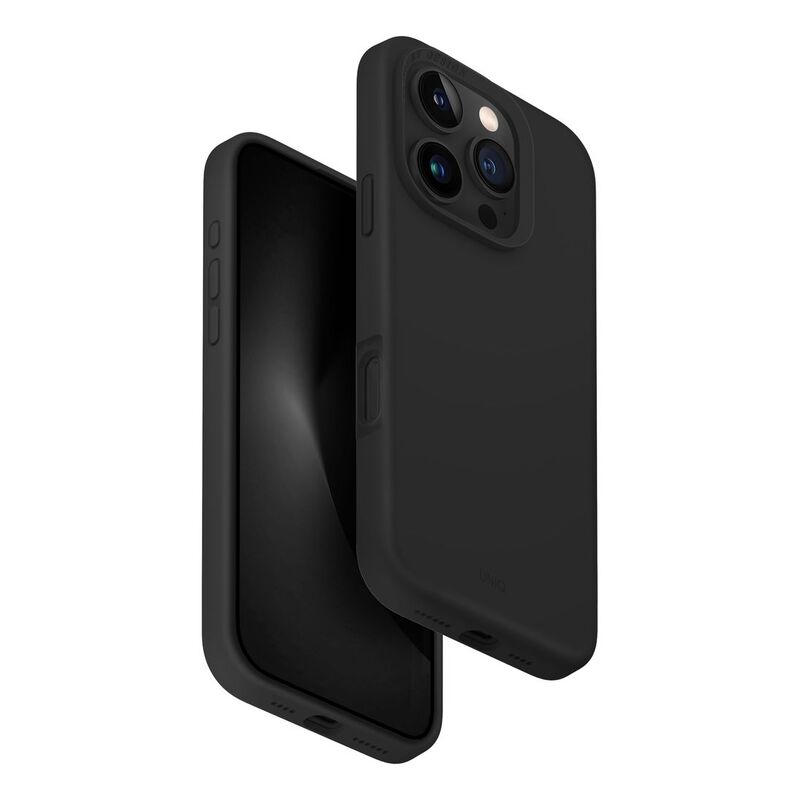 UNIQ Hybrid iPhone 16 Pro (2024) Case 6.3 Magclick Charging Lino Hue - Charcoal (Grey) UNIQ Hybrid iPhone 16 Pro (2024) Case 6.3 Magclick Charging Lino Hue - Charcoal (Grey)