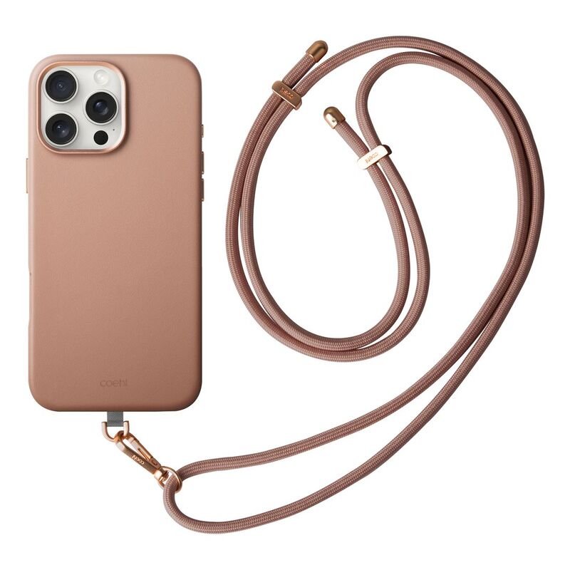 UNIQ Coehl iPhone 16 Pro Max (2024) Case 6.9 Magnetic Muse Charging - Dusty Nude (Dusty Nude)