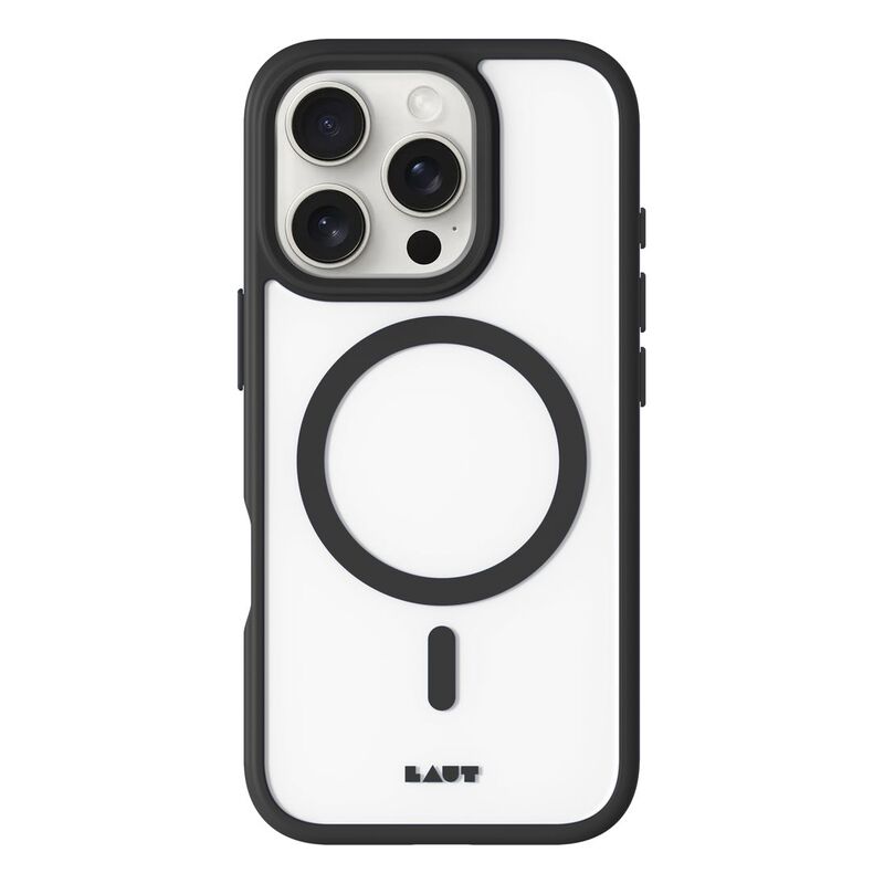 LAUT Huex Protect Case For iPhone 16 Pro - Black