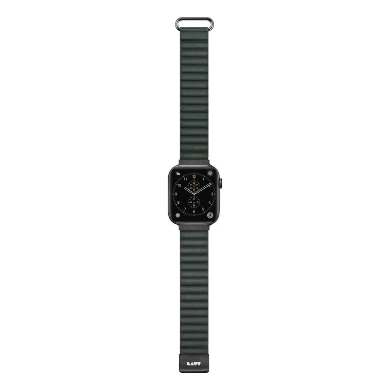 LAUT Novi Luxe Band For Apple Watch 42/44/45/49Mm - Pine Green LAUT Novi Luxe Band For Apple Watch 42/44/45/49Mm - Pine Green