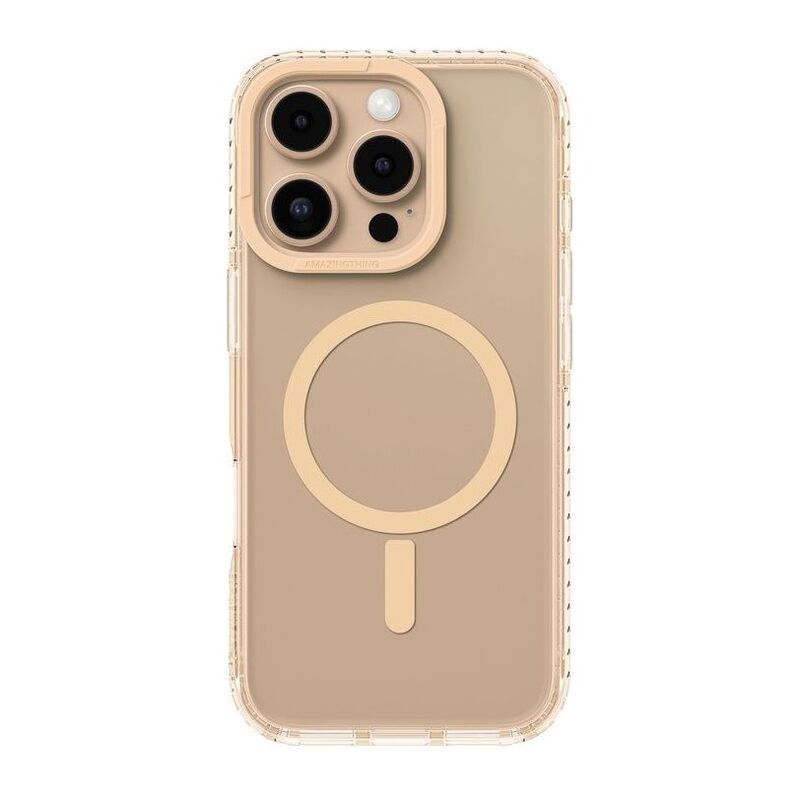 AmazingThing Titan Pro Magsafe Drop Proof Case For iPhone 16 Pro 6.3-Inch - Rose Gold