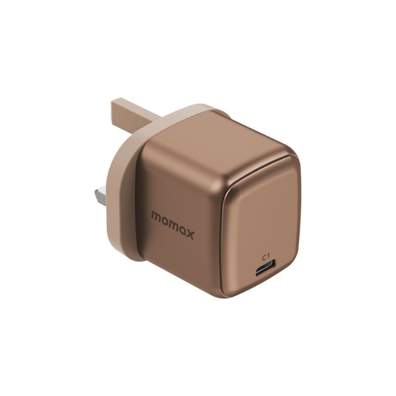 Momax 1-Charge Gan 65W 1 Port Charger - Rose Gold