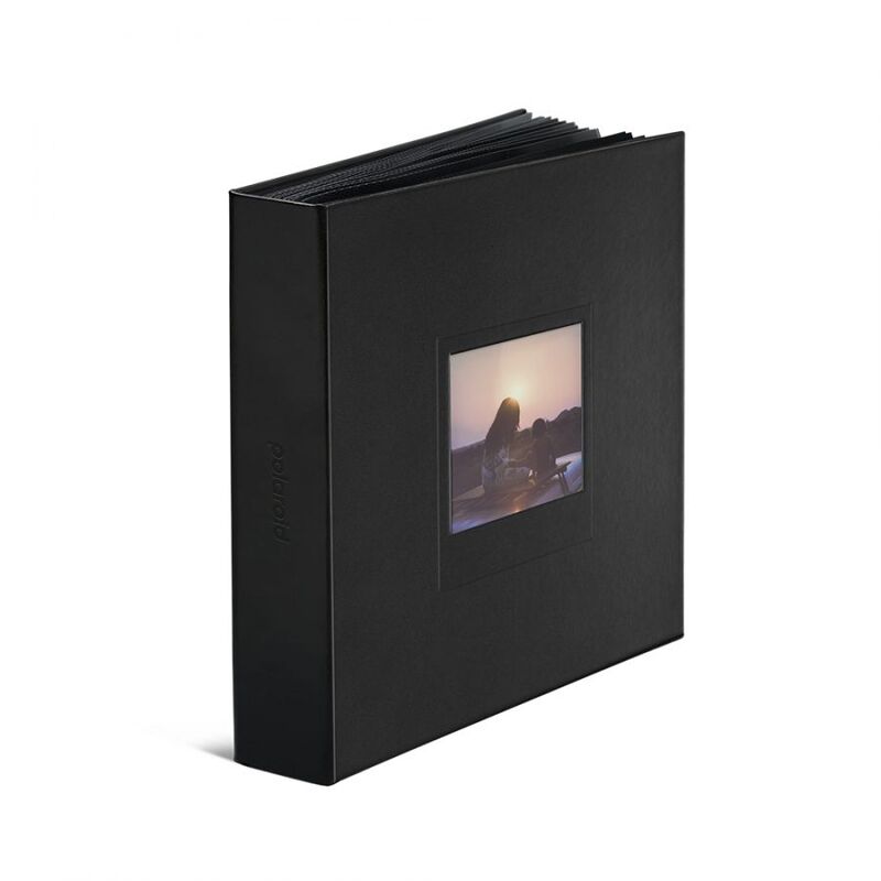 Poloaroid Large Photo Album - Black (160 Photos Itype + 600 + SX70 Photos)