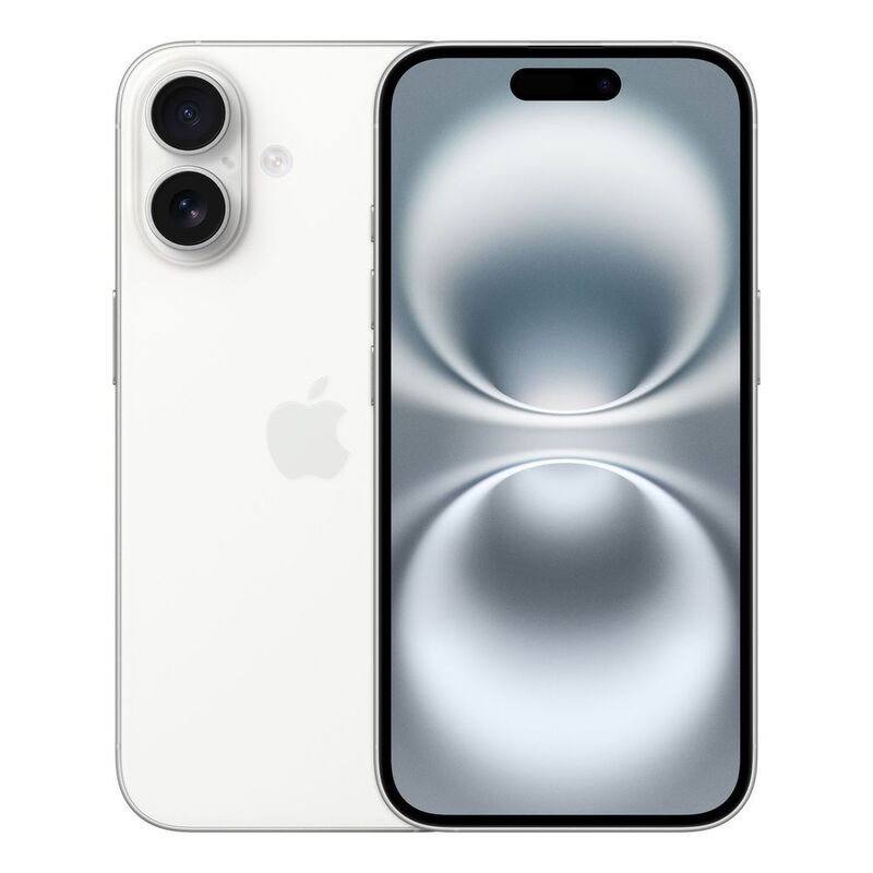 Apple iPhone 16 128GB - White Apple iPhone 16 128GB - White
