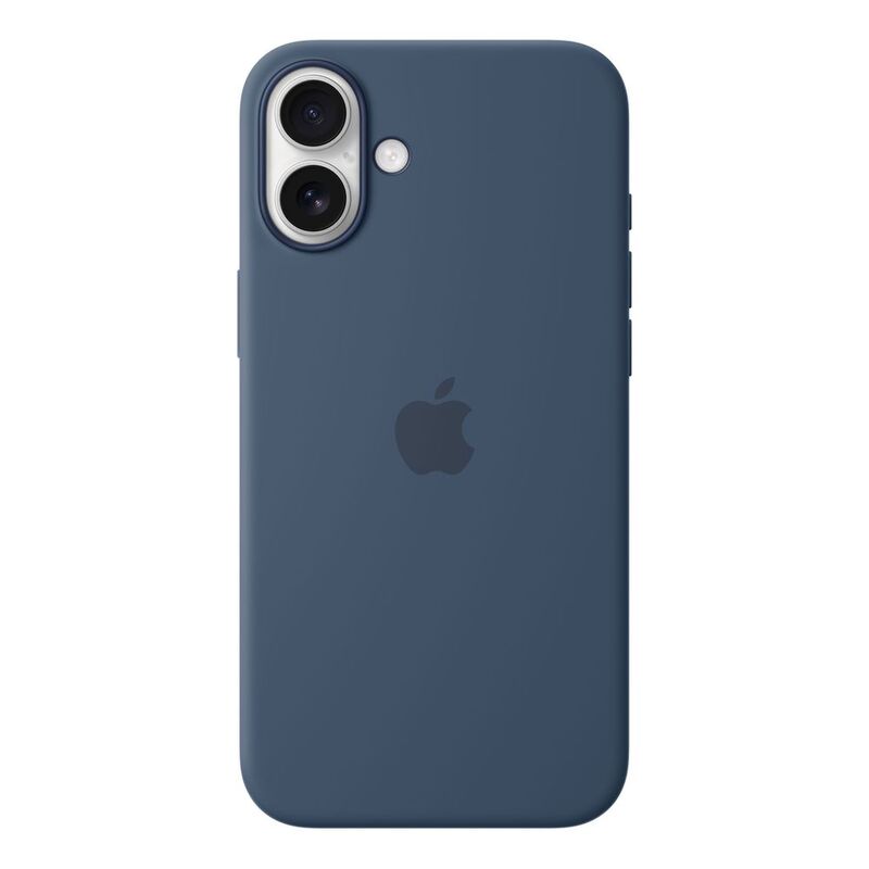 Apple iPhone 16 Plus Silicone Case with MagSafe - Denim