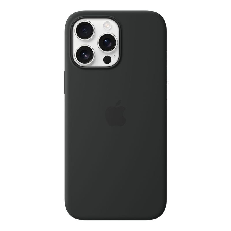 Apple iPhone 16 Pro Max Silicone Case with MagSafe - Black