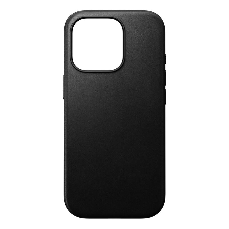 Nomad Modern Leather Case for iPhone 16 Pro - Black