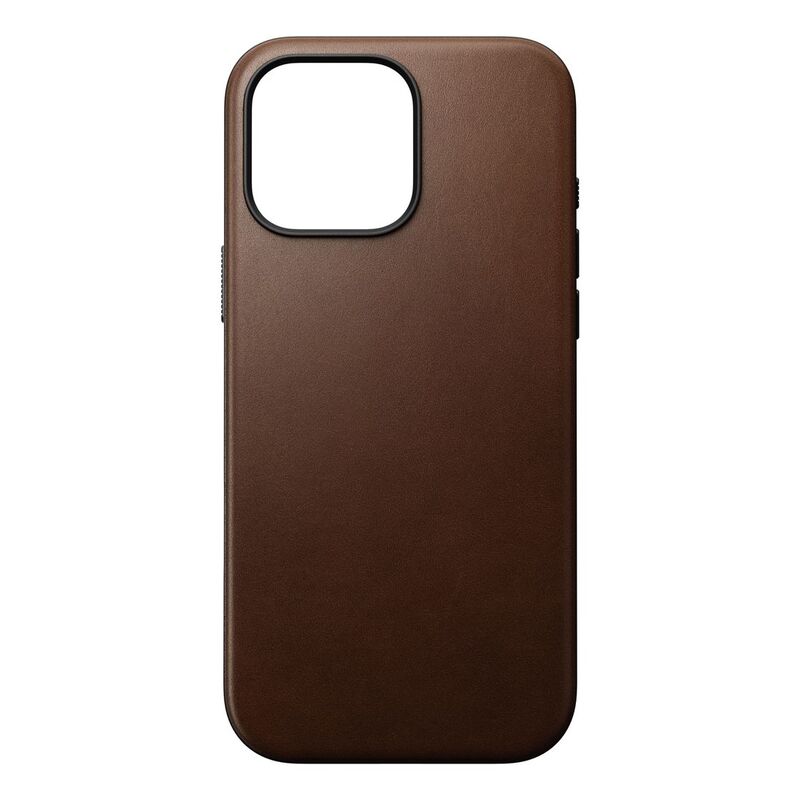 Nomad Modern Leather Case for iPhone 16 Pro Max - Brown