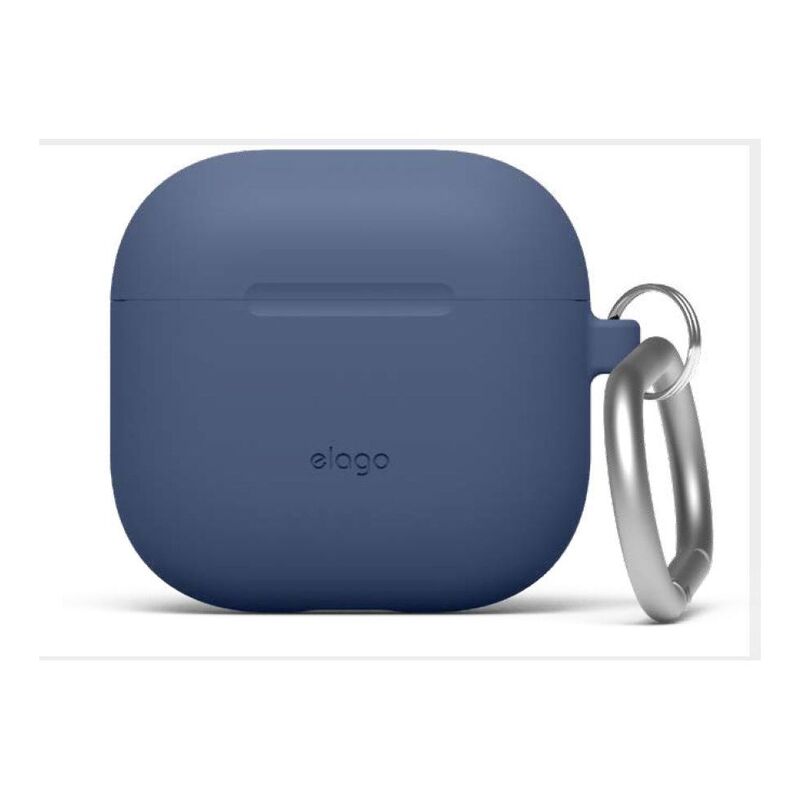 Elago AirPods 4 Silicone Hang case - Jean Indigo