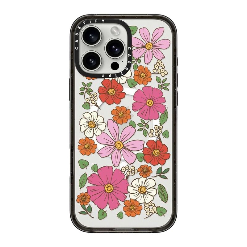 Casetify iPhone 16 Pro Max Impact Case With MagSafe - Garden Florals