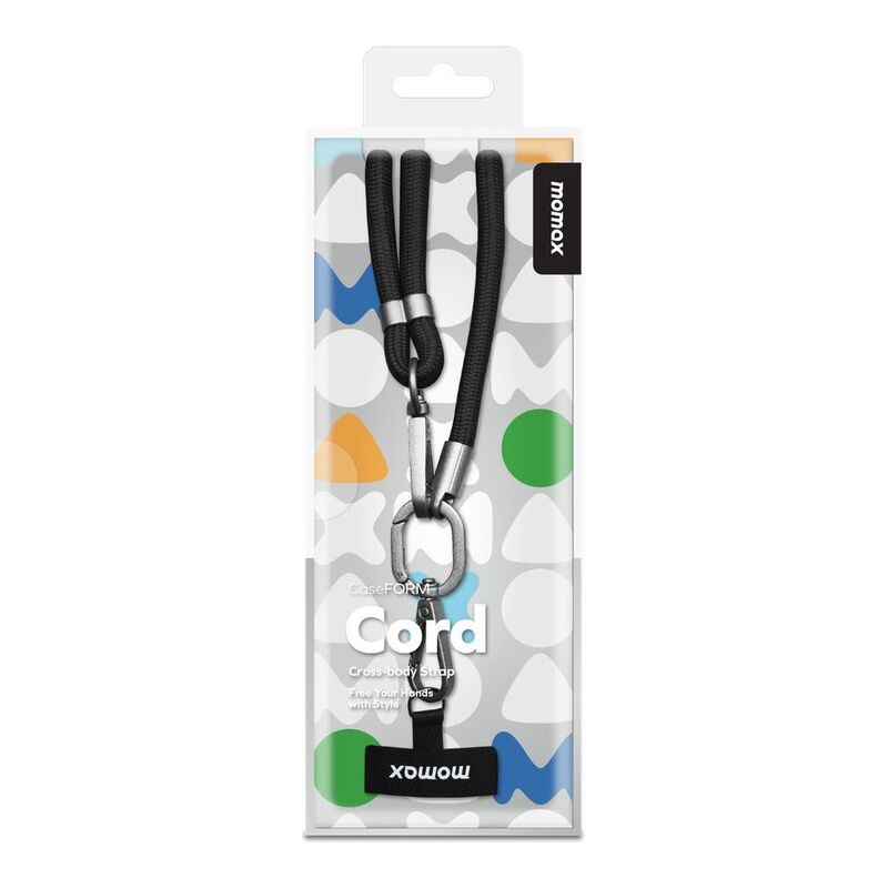 Momax Lanyard For Phone - Black Momax Lanyard For Phone - Black