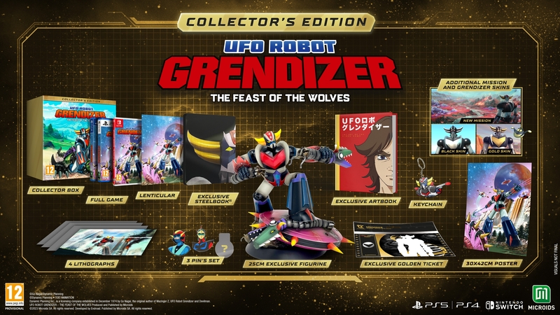 UFO Robot Grendizer: The Feast Of The Wolves - Collector's Edition - Nintendo Switch