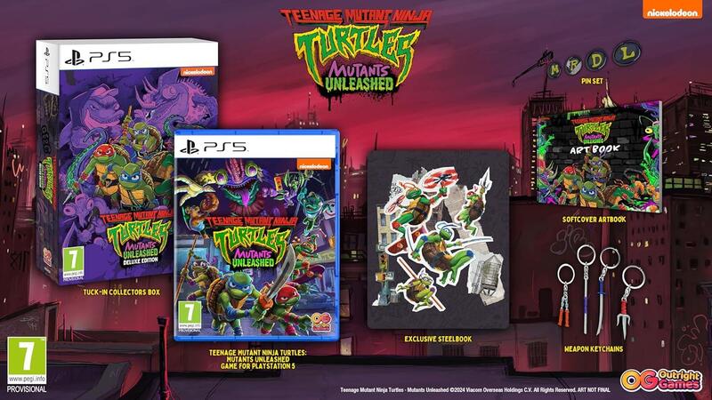 Teenage Mutant Ninja Turtles: Mutants Unleashed - Deluxe Edition - PS5