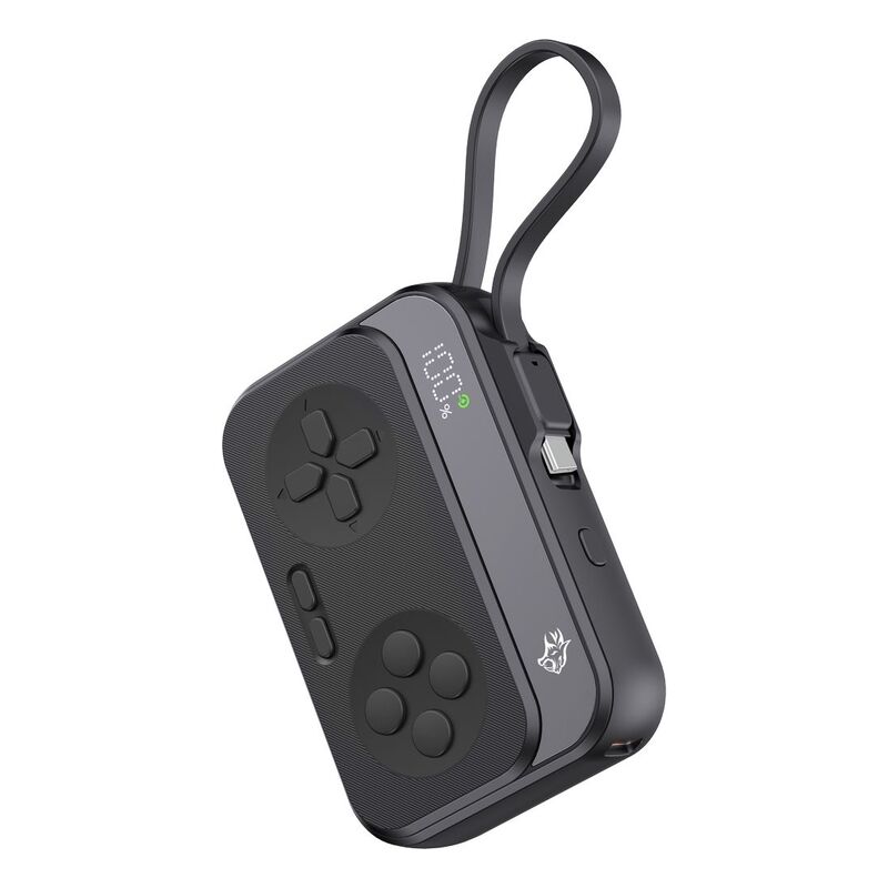 Porodo Gaming 10000mAh Controller Design Power Bank - Black