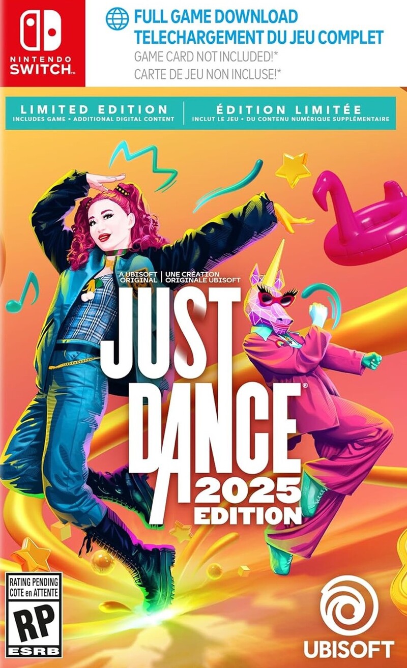 Just Dance 2025 (US) - Nintendo Switch (Code In Box)