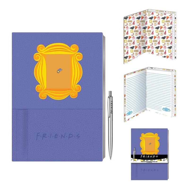 Pyramid Friends Premium A5 Frame Notebook with Pen Set Pyramid Friends Premium A5 Frame Notebook with Pen Set