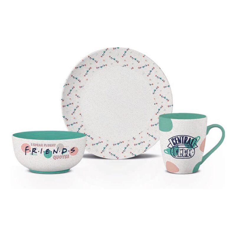 Pyramid Friends Simply Friends Starter Tableware Gift Set (Pack Of 3)