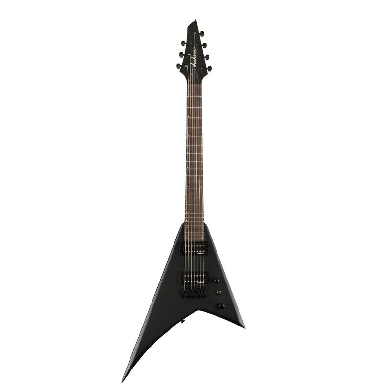 Jackson 2910137568 JS Series Rhoads JS22 7 Electric Guitar - Amaranth - Satin Black