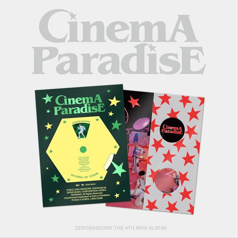 4th Mini Album - Cinema Paradise (Assortment - Includes 1) | Zerobaseone