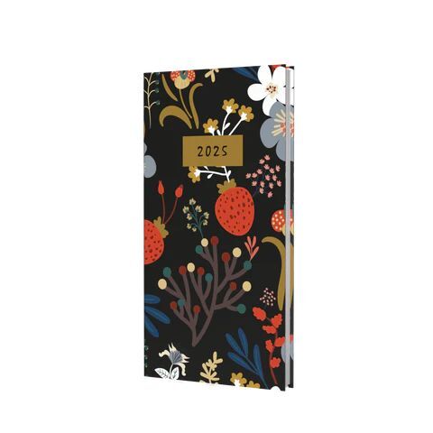 Collins Debden Enchanted 2025 Planner - Pocket Week To View Diary - Black