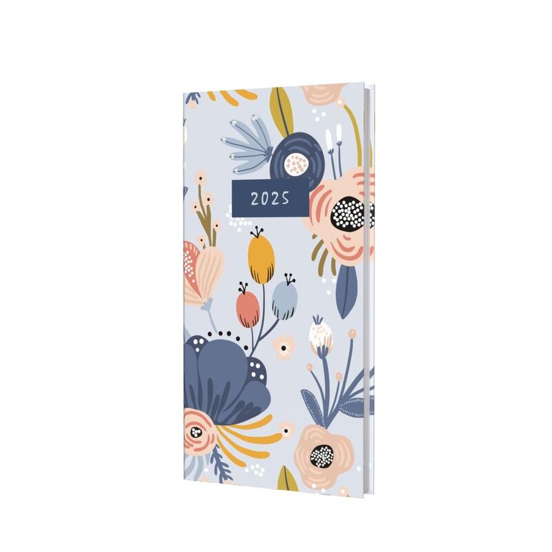 Collins Debden Enchanted 2025 Planner - Pocket Week To View Diary - Light Blue