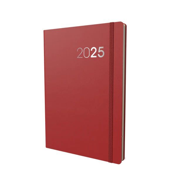 Collins Debden Legacy 2025 Planner - Pocket Week To View Diary - Red