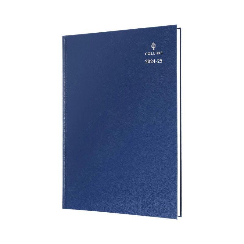 Collins Debden Legacy 2025 Planner - A4 Day To Page Diary (With Appointments) - Blue