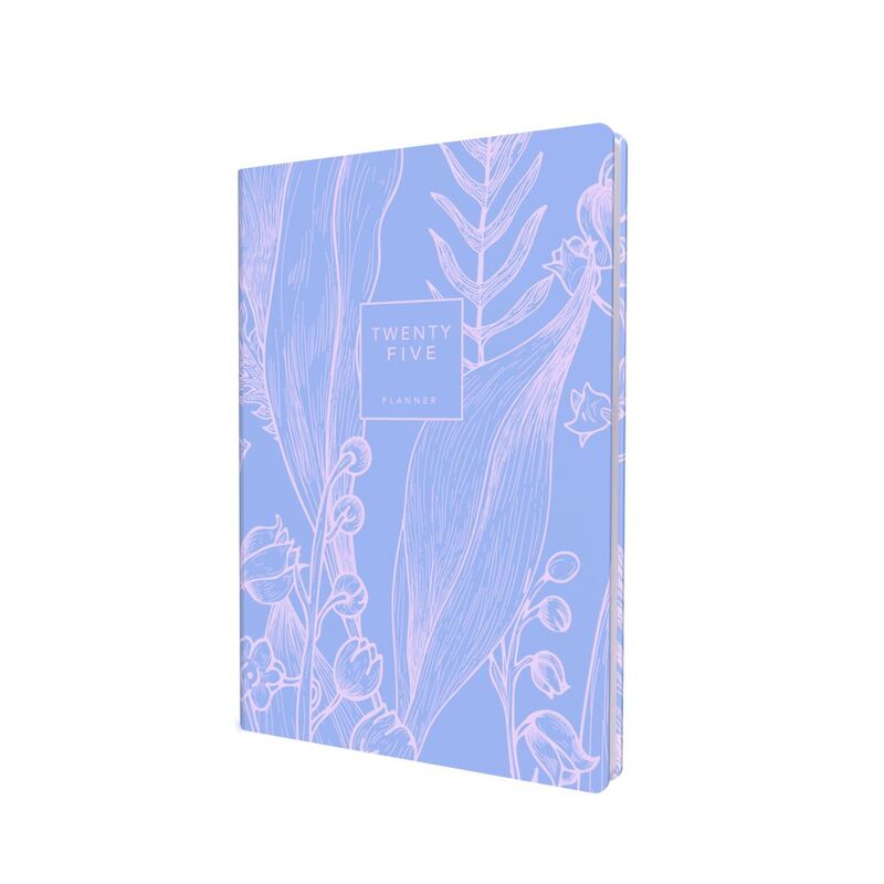 Collins Debden Tara 2025 A5 Diary Day To Page Journal (With Appointments) - Lilac