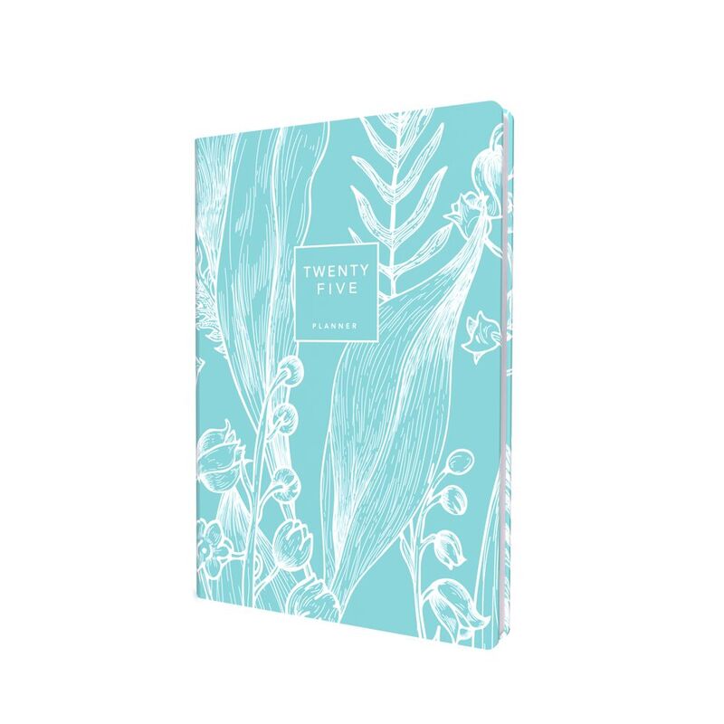 Collins Debden Tara 2025 A5 Diary Day To Page Journal (With Appointments) - Teal