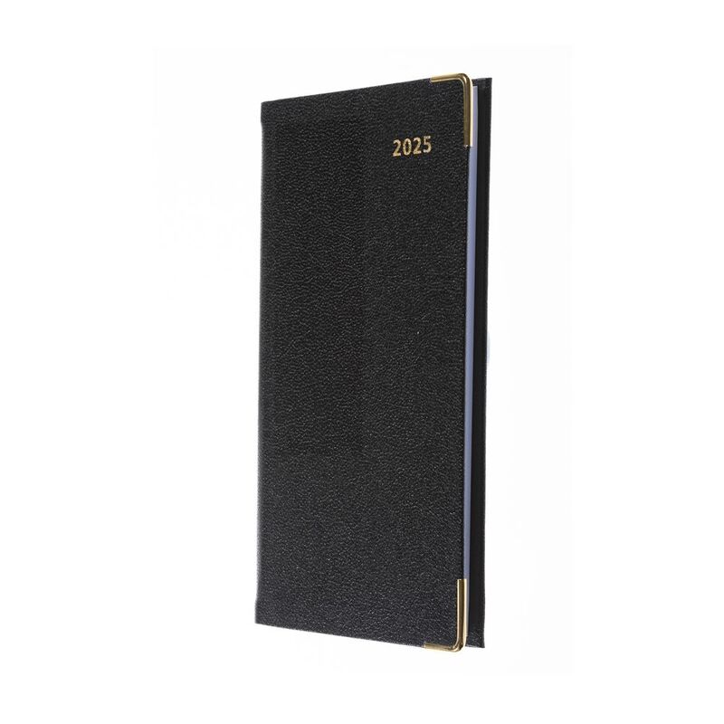 Collins Debden Business Pockets 2025 Diary For Business - Slimchart Month To View Pocket Diary - Black