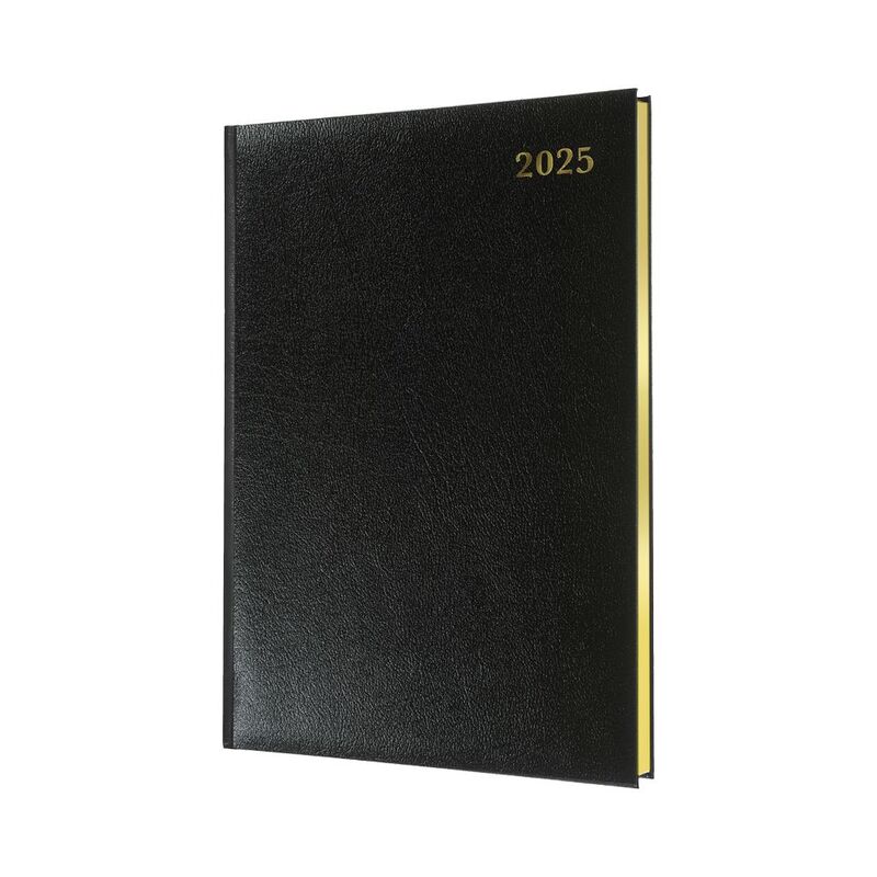 Collins Debden Management 2025 Diary For Business - Quarto Business Week To View Diary (Wit Appointments) - Black