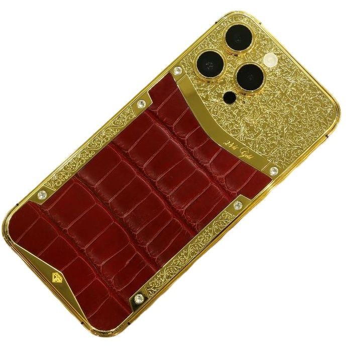 Aurora Concepts Custom iPhone 16 Pro 256 GB - Elegance Gold Aurora Concepts Custom iPhone 16 Pro 256 GB - Elegance Gold