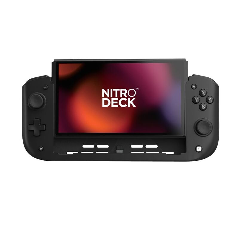 CRKD Nitro Handheld Deck For Nintendo Switch - Black CRKD Nitro Handheld Deck For Nintendo Switch - Black