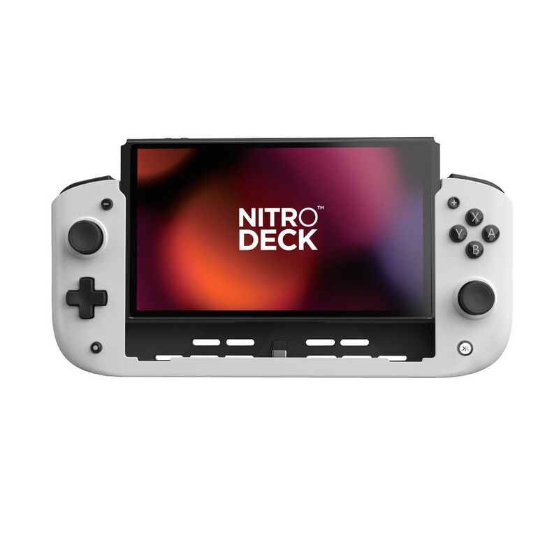 CRKD Nitro Handheld Deck For Nintendo Switch - White