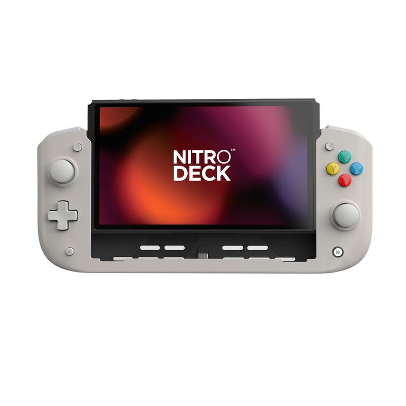 CRKD Nitro Handheld Deck For Nintendo Switch - Pal Grey