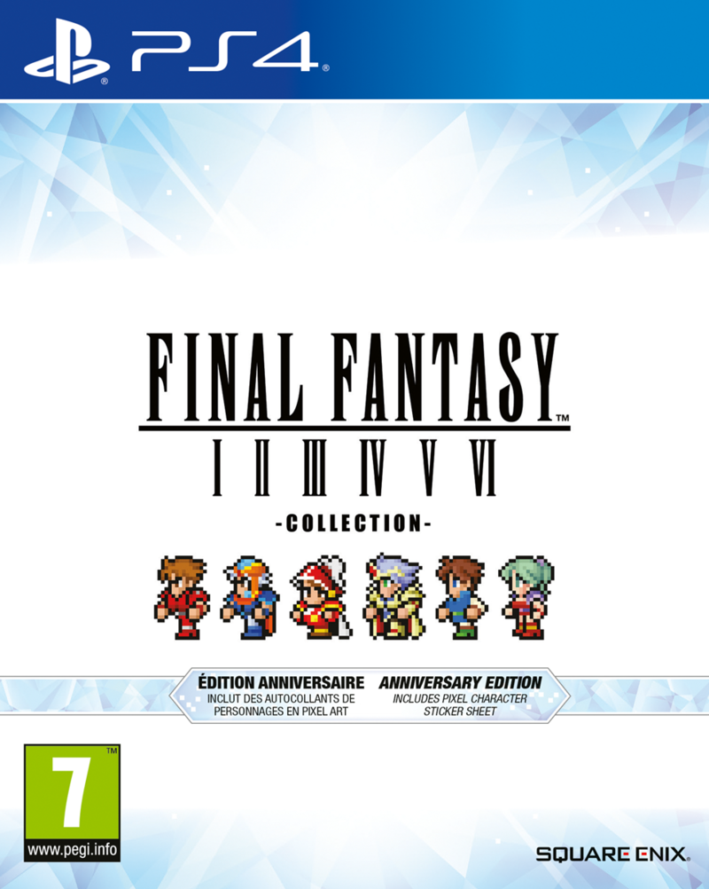 Final Fantasy I-VI Anniversary Edition - PS4 (PEGI)