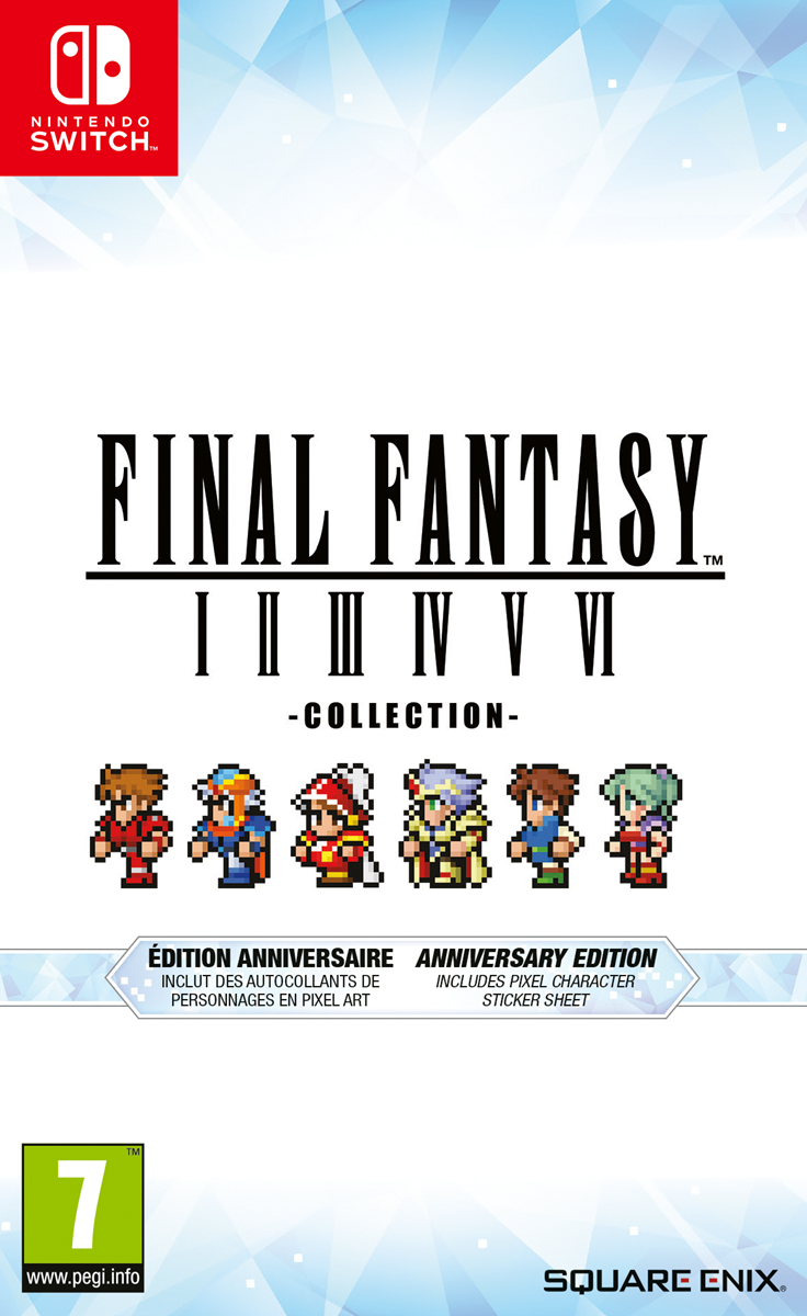 Final Fantasy I-VI Anniversary Edition - Nintendo Switch (PEGI)