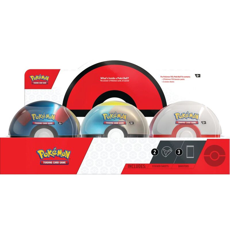 Pokémon TCG Poke' Ball Tins (Assortment)