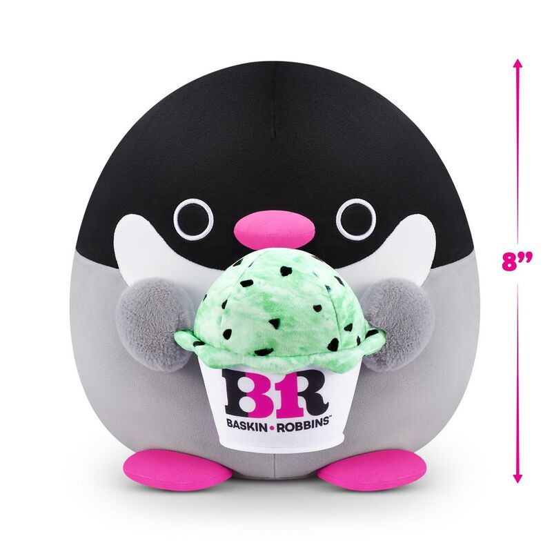 Snackles Series 2 Penelope The Penguin And Baskin Robbins (Mint) 8-Inch Plush Toy Snackles Series 2 Penelope The Penguin And Baskin Robbins (Mint) 8-Inch Plush Toy