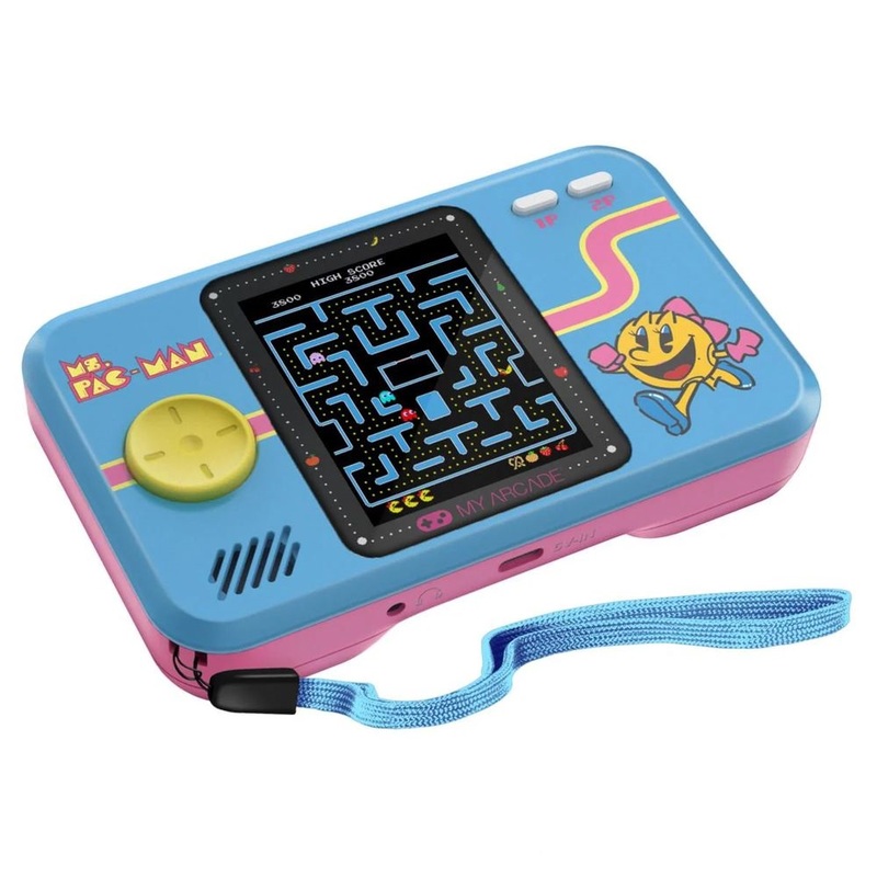My Arcade Pocket Player Ms.Pac-Man Portable Gaming System - Pink & Blue My Arcade Pocket Player Ms.Pac-Man Portable Gaming System - Pink & Blue
